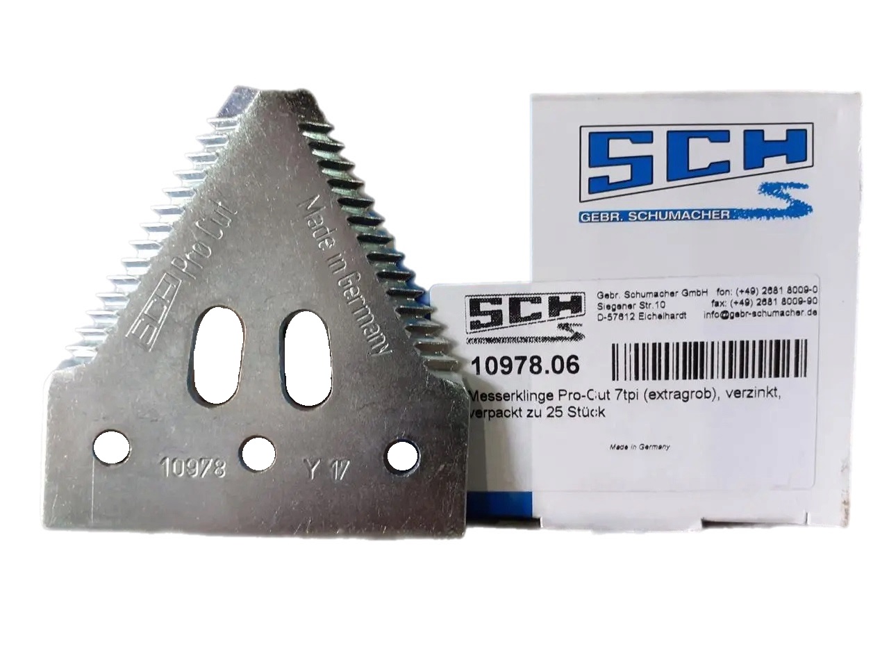 Z93078 HARVEST PARTS