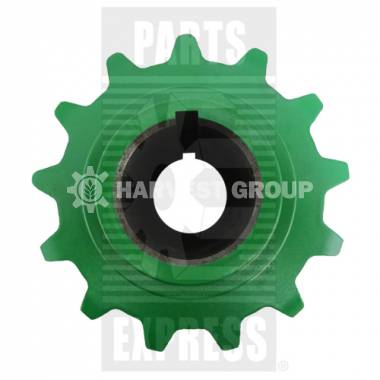 Звездочка (верхний вала транспортера наклон. камеры) (HXE123463), JD9670STS