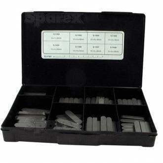 Комплект шпонок на валы метричный 80шт