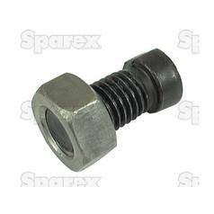 Болт М14х34 конусний з гайкою