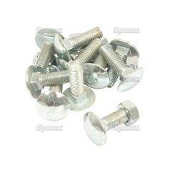 Болт М8х25 DIN603 с гайкой; 2335030 ->03M7185 / LCA43783