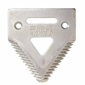 Сегмент ножа жатки с крупной насечкой