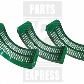 Комплект универсальных подбарабаньев (1xAH205259+2xAH205260/BXE10391), JD560/9670-9880STS/S690