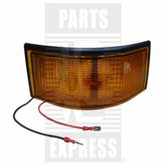 Фара, поворотник (правый) на крыше кабины