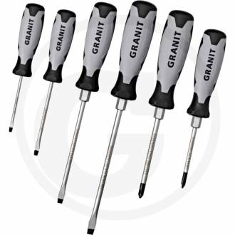 Набір викруток GRANIT BLACK EDITION 6шт